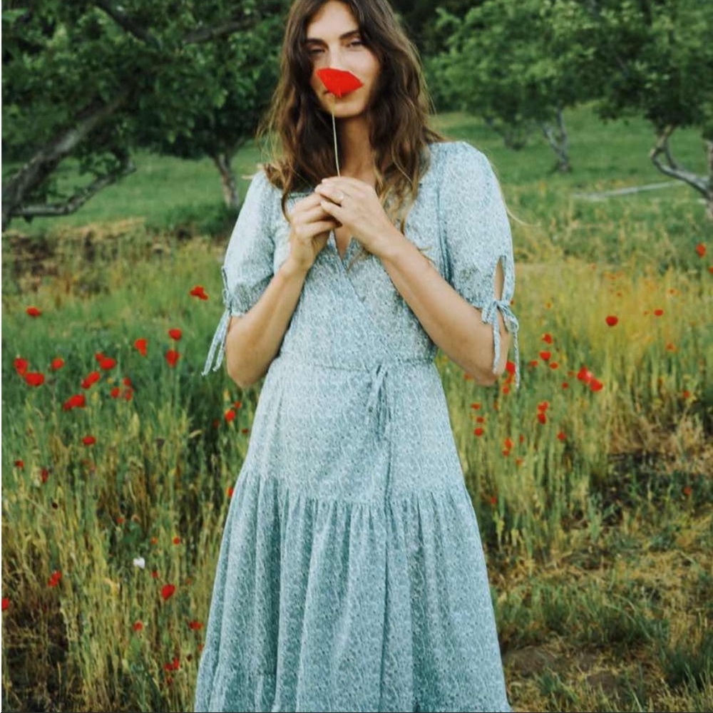 Christy dawn augusta wrap dress